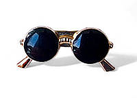 Чорні окуляри L. Стильний значок сонцезахисні окуляри. Брошка окуляри. Прикраса на одяг, сумку, шапку, рюкзак.