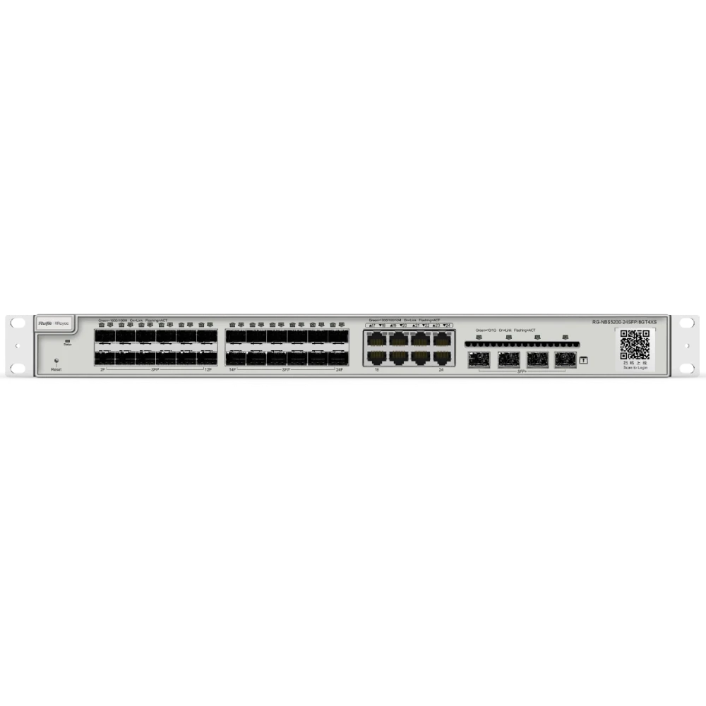 Ruijie Reyee RG-NBS5200-24SFP/8GT4XS 24-портовий гігабітний L3 керований