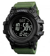 Часы наручные 1356AG SKMEI, ARMY GREEN, Compass, 9748