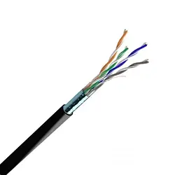 Cat. 5e F/UTP PE 4х2х24 AWG (72567) бухта 305м. Кабель вита пара ЗЗКМ (FTP мідь вуличний)