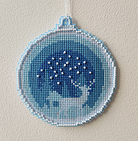 Набір для вишивання ялинкової іграшки "Олень"