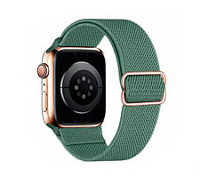 Ремінець Apple Watch Hoco iWatch WA04 Fashion elastic nylon 38-41mm, Pine Green (786722)
