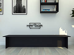 Лавка проста ЛТ-1 з ЛДСП, 250 см, колір Дуб Сонома