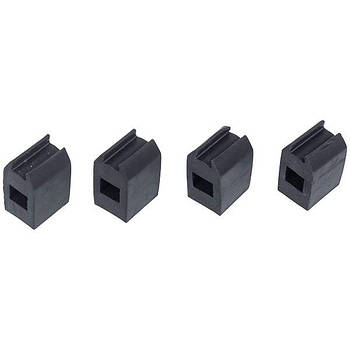 Набір (4 шт.) гумових прокладок решітки для плити (універсальні)