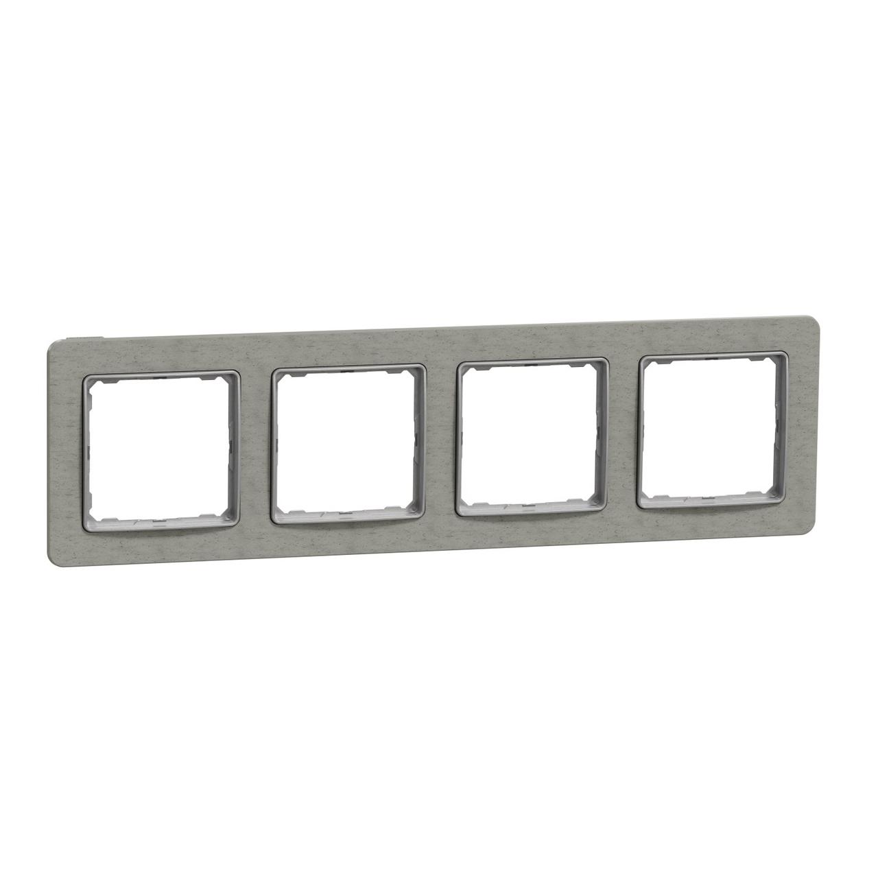 Рамка 4-я. SE Sedna Elements бетон, фото 1