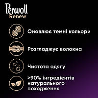 Гель для стирки Perwoll Renew Black для темных и чёрных вещей 3.74 л (9000101576405) d