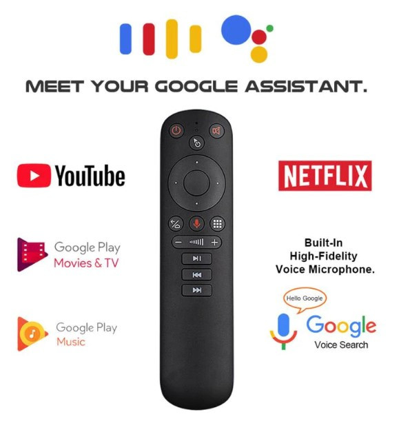 Аеро пульт G50S з мікрофоном і гіроскопом для Android TV і SMART TV