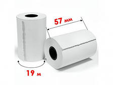 Касова стрічка 57мм 19м термо, 6шт/уп