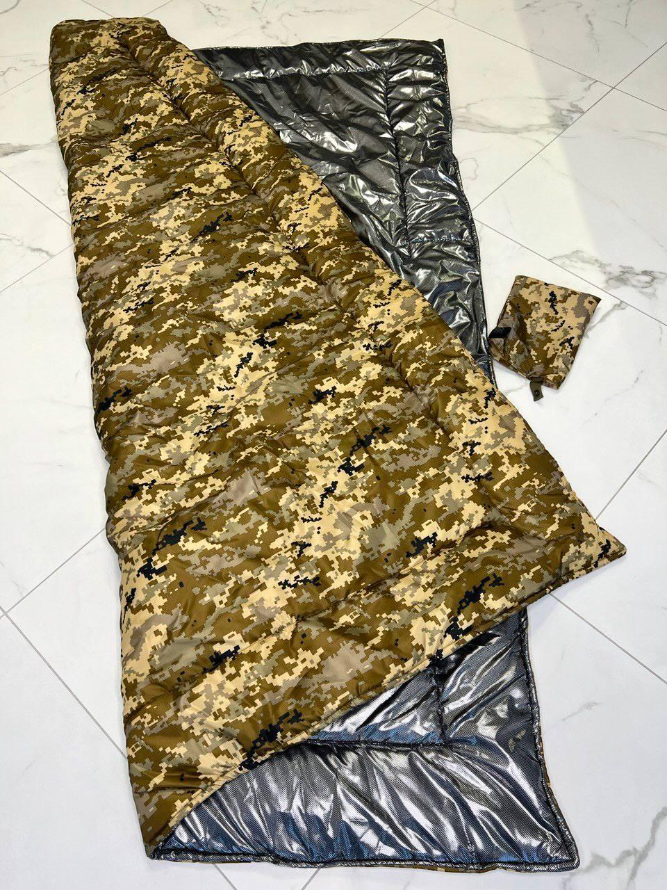 Ковдра з USB підігрівом 150х195см тепла електроковдра. Піксель, фото 1