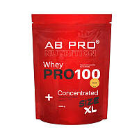 Протеин AB Pro Pro 100 Whey Concentrated, 2 кг Карамель-арахис