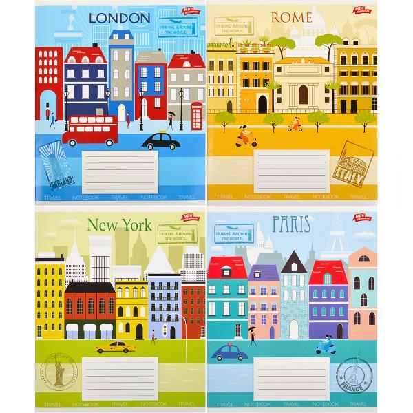 Зошит шкільний Мрії Збуваються 12арк в лінію арт. 2138, фото 1