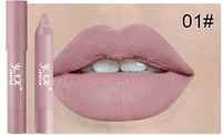 АКЦИЯ!!! Матовая водостойкая помада карандаш для губ Waterproof Matte YNK just a tint lip Crayon тон 01