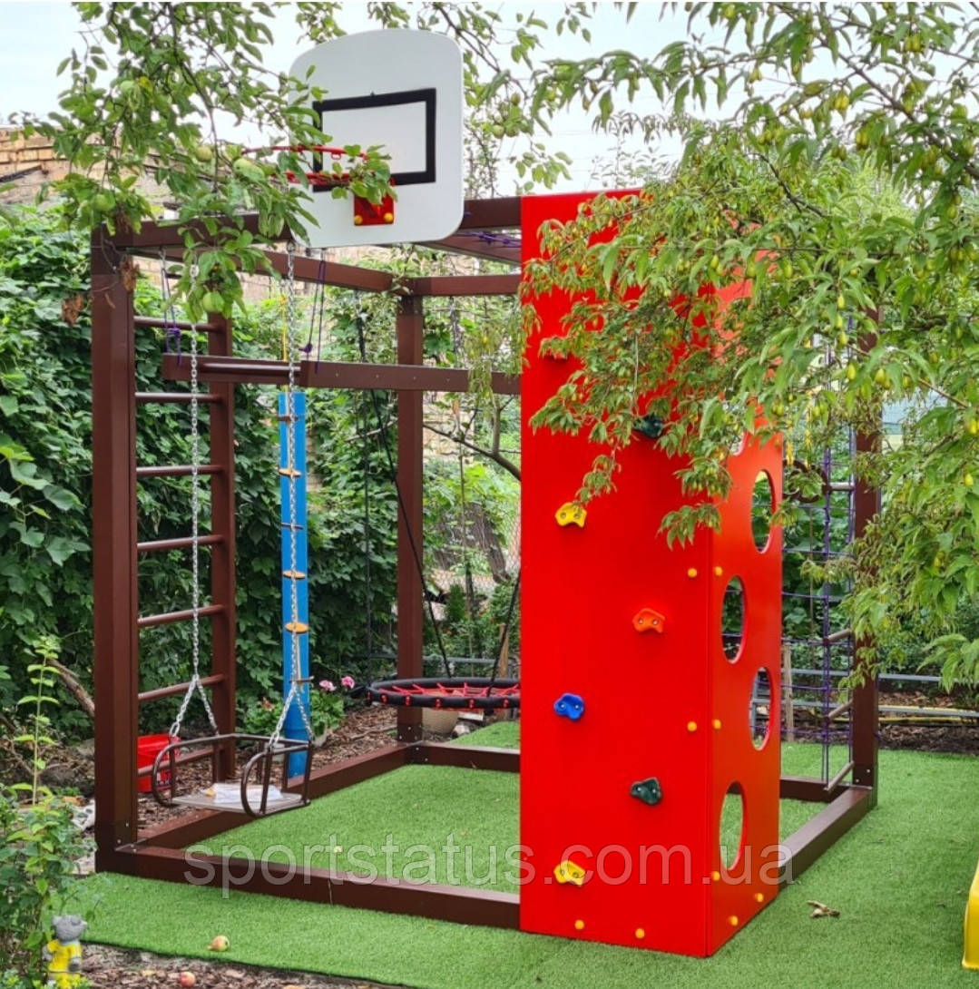 Дитячий ігровий майданчик Куб 23 2,5*2,5м Game cube спортивний комплекс вуличний дитячий комплекс