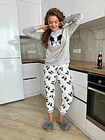 Тепла піжама. Жіночий домашній костюм. Одяг для сну., фото 4