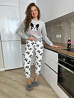 Тепла піжама. Жіночий домашній костюм. Одяг для сну., фото 10