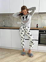 Тепла піжама. Жіночий домашній костюм. Одяг для сну., фото 7