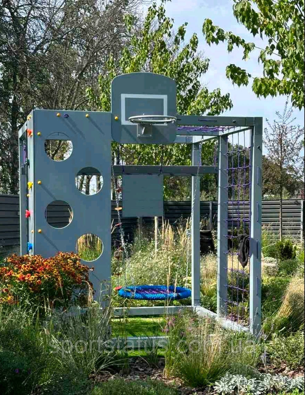 Дитячий ігровий майданчик Куб 3 2,5*2,5м Game cube спортивний комплекс вуличний дитячий комплекс
