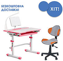 Комплект парта Cubby Fressia + комп'ютерне крісло, що росте,