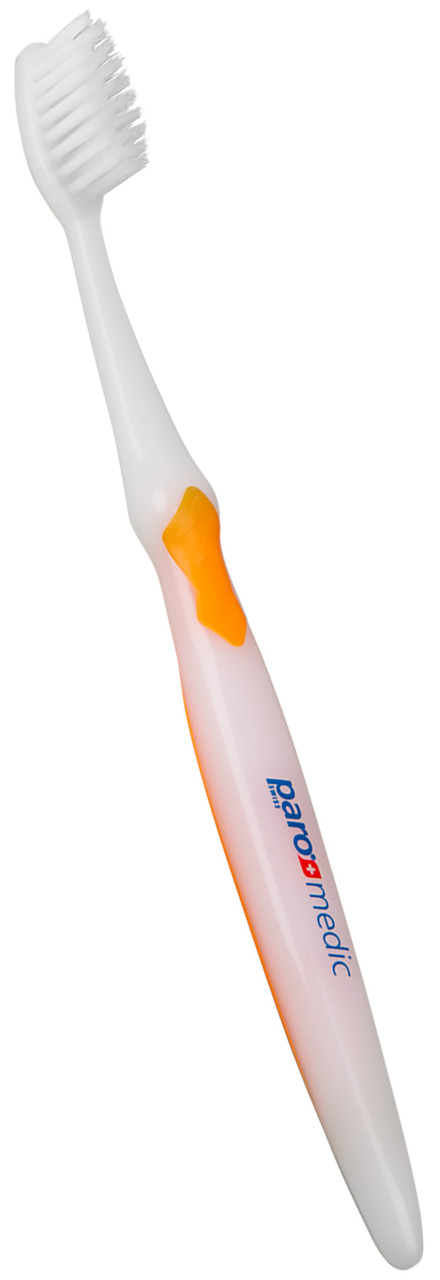 Зубна щітка, paro®,шовковисто-м'яка, з конічними щетинками., фото 1