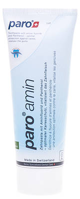 Зубна паста на основі амінофториду paro® amin 75 мл