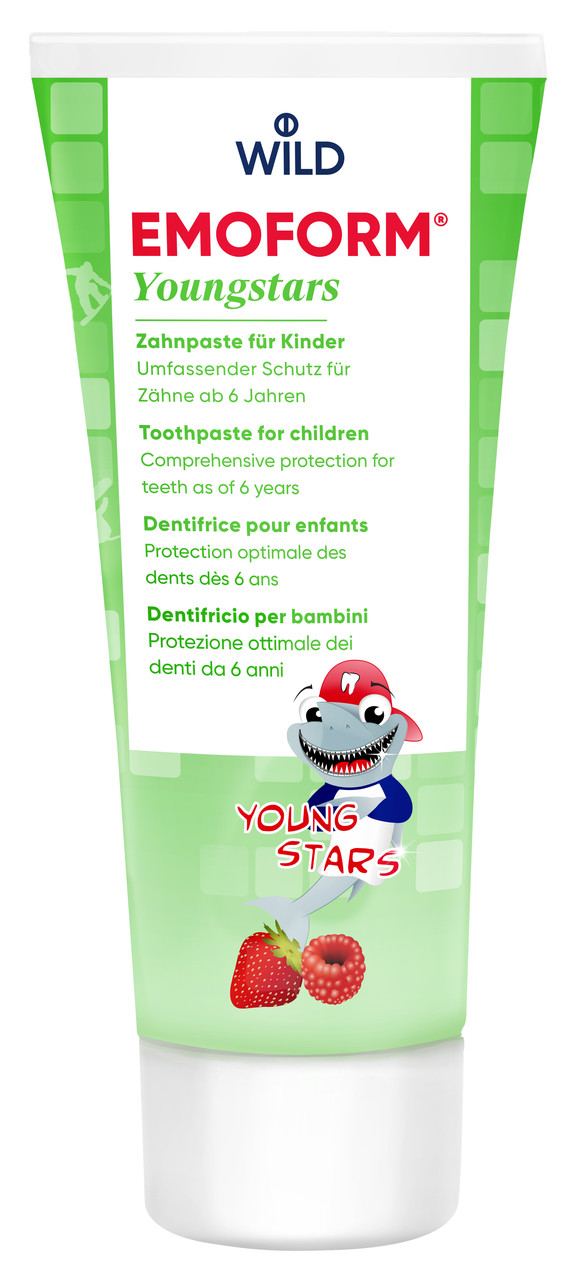 Дитяча зубна паста, EMOFORM Youngstars 75 мл