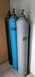 Балон газовий для кисню 40 л з ковпаком б/в атестований, фото 3