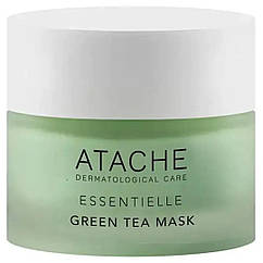 Маска заспокійлива омолоджуюча з екстрактом зеленого чаю Atache Essentielle Green Tea Mask 50 мл