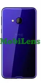 HTC U Play, 5.2" Задня кришка синя + скло камери Original *PRC