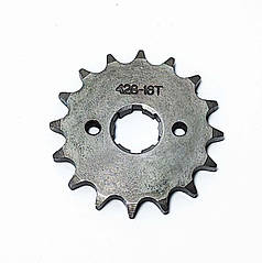 Зірка приводна 428-16 зубців 20х18 посадкова