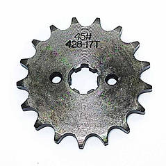 Зірка приводна 428-17 зубців 17х14 посадкова