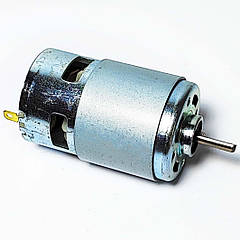 775 мотор 24 вольти 12000 обертів вал зі зрізом