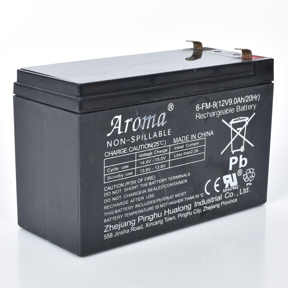 Акумулятор Aroma 12 вольтів 9 амперів 20HR 6-FM-9 (12V9.0Ah/20HR)