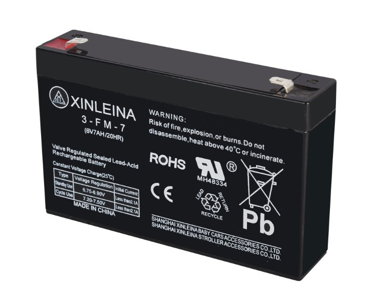 Акумулятор Xinleina 6 вольтів 7 ампер 3-fm-7 6v7ah/20h