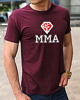 Мужская майка мма, футболка с принтом ММА бриллиант- интернет магазин мужские майки для бокса спортивные