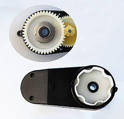 Редуктор із обгінною муфтою дитячого електромобіля з мотором 390 класу 12V