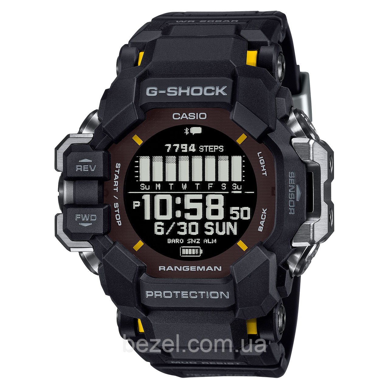 Чоловічі годинники Casio G-Shock GPR-H1000-1 (GPR-H1000-1ER) RANGEMAN