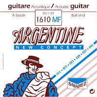 Струны для акустической гитары Savarez 1610MF Argentine Gypsy Jazz Acoustic Guitar Strings 11/46