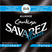 Струны для классической гитары Savarez 510AJH Alliance Cantiga Polished Classical Guitar Strings High Tension