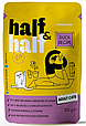 Корм вологий Half&Half для дорослих котів, шматочки з качкою у соусі у формі пауча, 100 г, фото 3