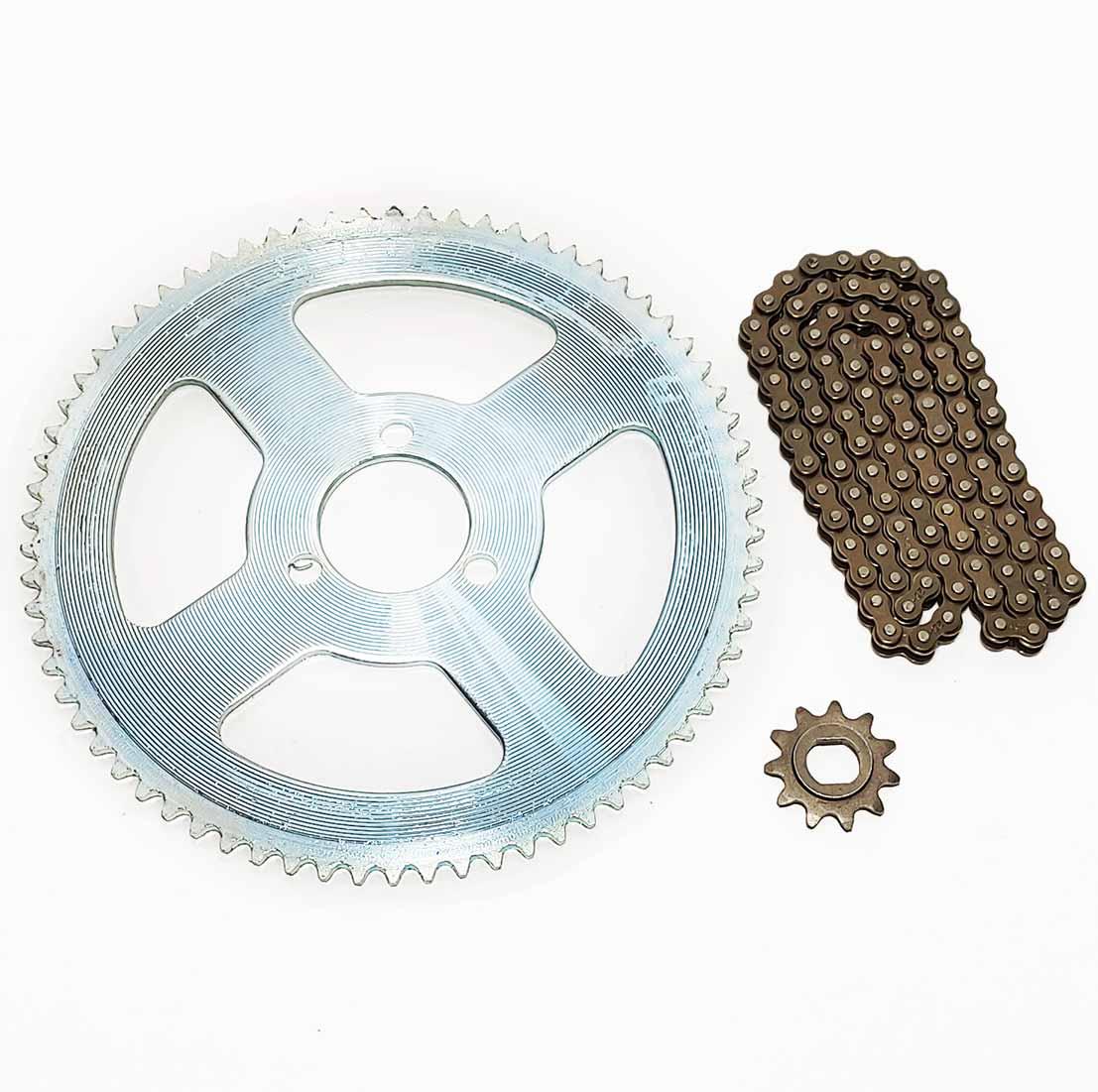 Комплект для дитячого квадроцикла 25H зірки 72+11+ланцюг