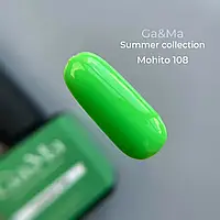 Гель-лак Ga&Ma 108 Mohito / Summer Collection