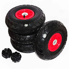 Комплект гумових коліс для дитячого електромобіля 260mm 4 шт.