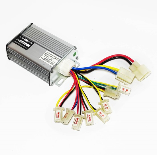 Контролер 48v 1000w для колекторних моторів ручка газу на 4 к