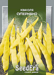 Насіння Квасоля Спаржева Кущова Супернано, 10г, Seedera