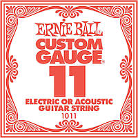 Струна Ernie Ball 1011 Plain Steel .011