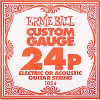 Струна Ernie Ball 1024 Plain Steel .024