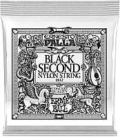 Струна Ernie Ball 1512 Black 2nd Ernesto Palla Nylon Classical Guitar String .032