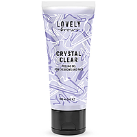 Пілінг-скатка Crystal clear для брів та обличчя Lovely Brows 100 ml