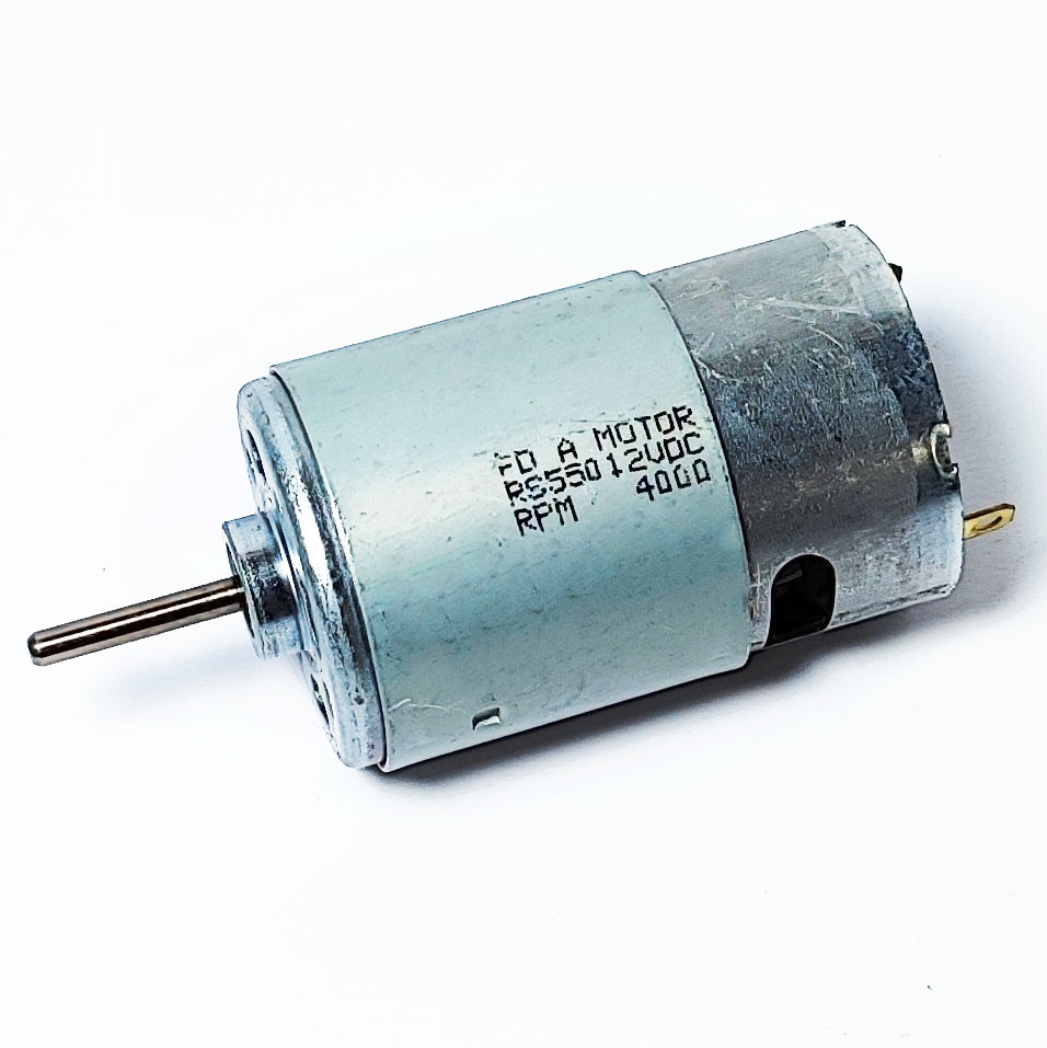 Мотор для кермового редуктора дитячого електромобіля rs550 12v 4000 rpm
