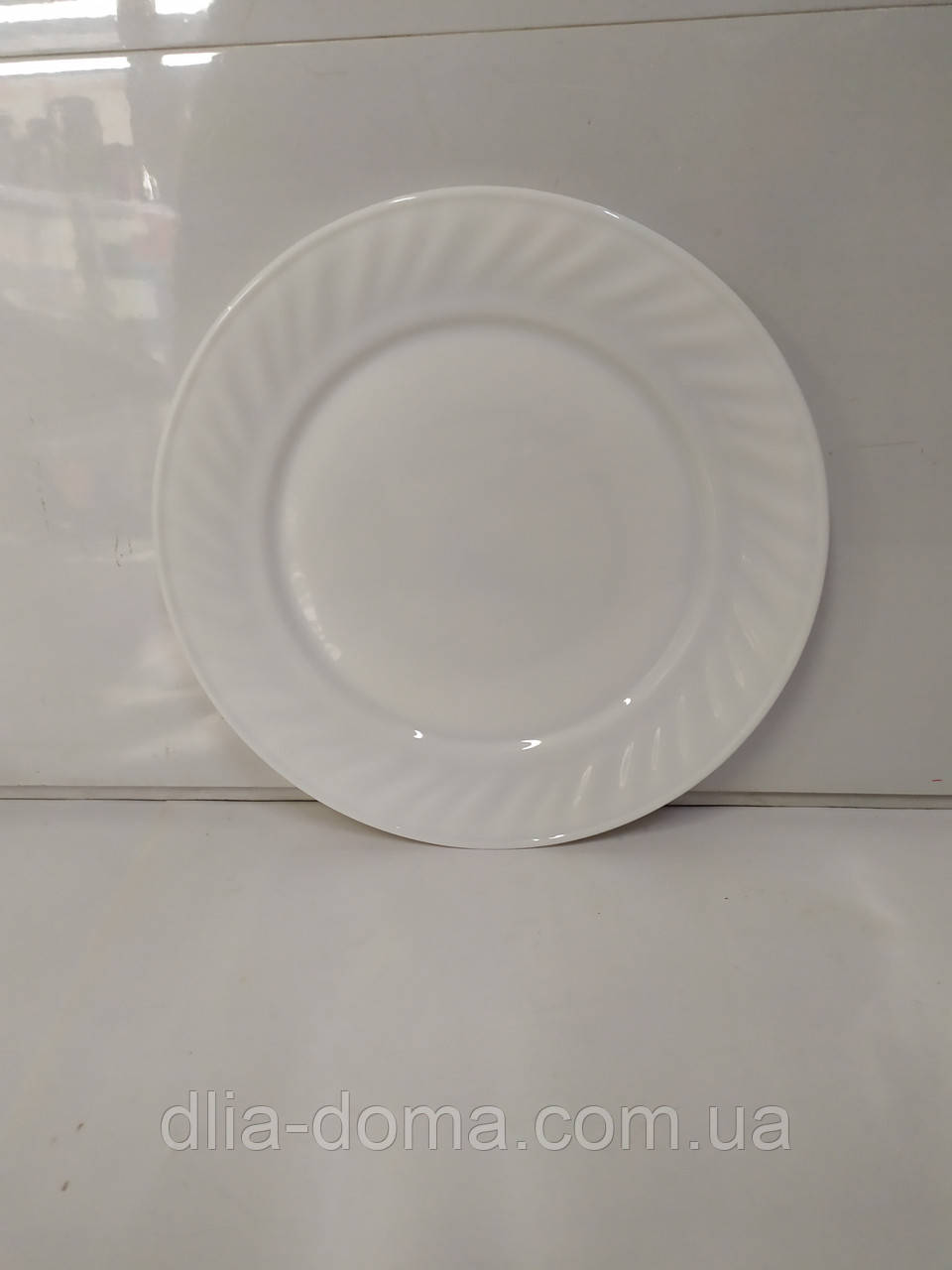 Тарелка для вторых блюд  176 мм стеклокерамика  №17111004, фото 1
